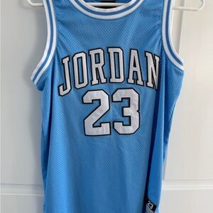 Jordan Kids Blue and White Jersey
